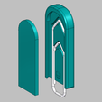 Eclaté.png Файл STL Repair tongue zipper・3D-печатный дизайн для загрузки