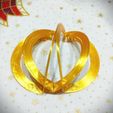 Bombillo-3.jpeg Interlocking Folded-Bands Ornament - Holiday Sphere