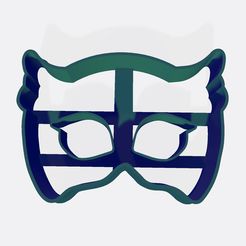 PJ MASK - Ululet.jpg Fichier STL PJ MASK - Ululette à l'emporte-pièce / emporte-pièce・Plan imprimable en 3D à télécharger