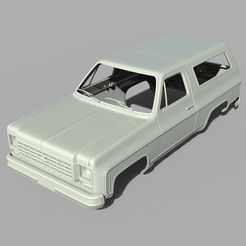 untitled.99.jpg STL file RC body Chevrolet Blazer K5 313mm wheelbase Axial, RC4WD・3D printable design to download