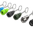 Hand_Cannon_Keychain_1.10.jpg StarTrek Keychains Bundle part 1 - 11 Modèles imprimables - STL - Usage commercial