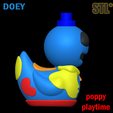 A3.png Doey Duck Poppy Playtime Chapter 4 Doey STL 3D Model Character