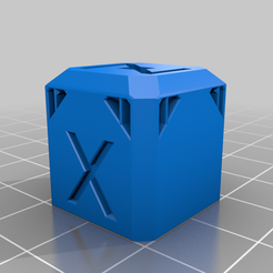 Resin_20_Cube.png Free STL file 20mm Cube and diameter cal - Resin and Printer Calibation・3D print model to download, runsren