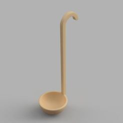 STL file Nessie Ladle 🥄・3D printing idea to download・Cults