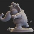 SMWSculpt04.jpg ELEPHANT MARIO