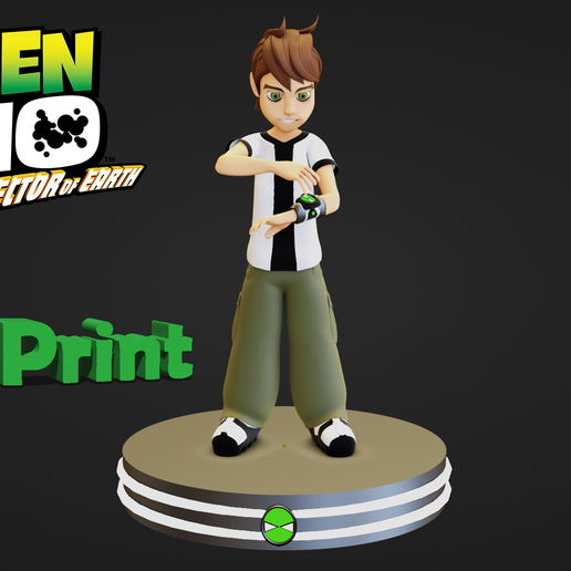 👽 Ben 10 Impresión 3D・Archivo 3D para Impresión 3D・Cults