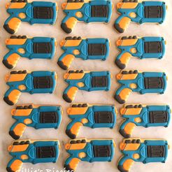 WhatsApp-Image-2021-08-10-at-19.25.19.jpeg Download STL file Nerf Gun -Medium sized Cookie Cutter • 3D printer template, byJaimeLopes