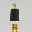 montage-5-lampe-lapin.jpg hiding bunny lamp 74 cm high with 2 hand models below or above