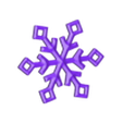 Copo IV.stl Geometric Snowflake - Fractal Elegance IV