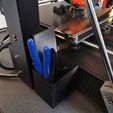 IMG_20200314_235245.jpg Anycubic i3 Mega / i3 Mega S Filament Waste Box and Tool Holder (Voltage Switch Cover)