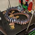 Flexi Print-in-Place Imperial Dragon with 3MF Included!