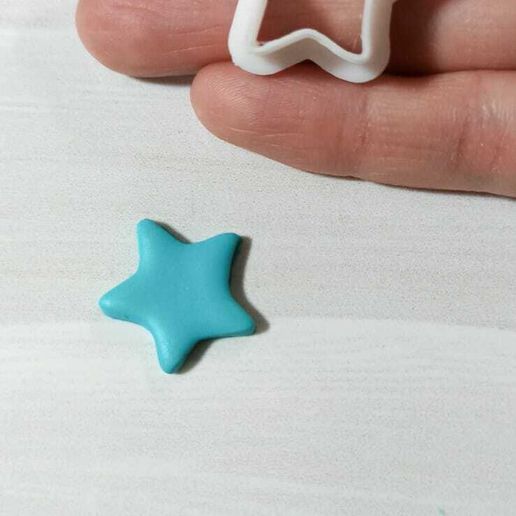 POLYMER CLAY CUTTERS STAR, POLYMER CLAY CUTTERS STAR 3D model