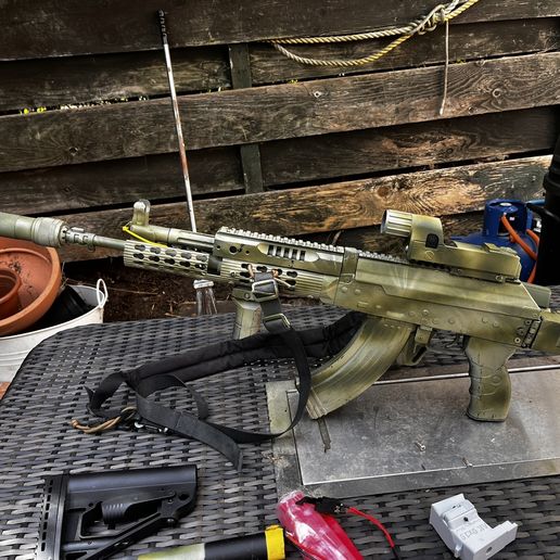 IMG_7577.jpeg Adaptador de tubo tampão AK para coronha Zhukov