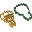 Naruto-corta-Galleta.png 3D file Corta Galleta Naruto (NARUTO MODO SABIO )・3D printer model to download