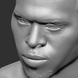 23.jpg Chris Brown bust for 3D printing