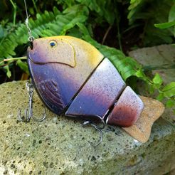 20191012_125658.jpg STL file Hard Bluegill Swimbait・Model to download and 3D print