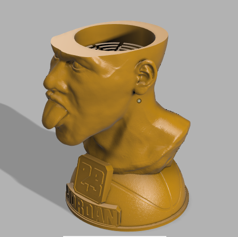 michael jordan grinder 3D model