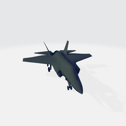 f35_01.png Archivo STL Avión F35・Diseño para descargar y imprimir en 3D