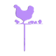 pipa4.stl Easter chicken 4