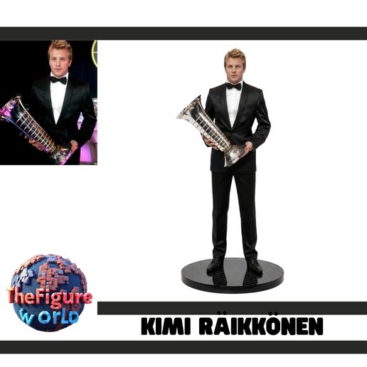 Kimi Räikkönen Collectible Figure