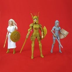 1.jpg Archivo 3D Faire Play Armor for Barbie・Plan imprimible en 3D para descargar