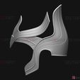 03.jpg AJAK Crown - Salma Hayek Helmet - Eternals Marvel Movie 2021 3D print model