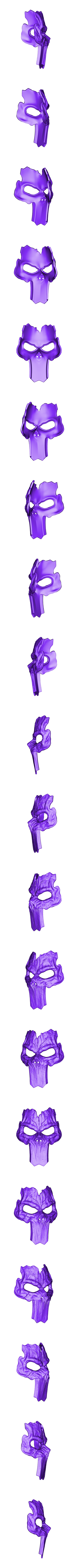 darkside_mask_210.stl Death Mask - Darksiders 3D print model