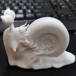 Capture d’écran 2017-05-12 à 17.48.11.png Free STL file one piece joker's snail cellphone・3D printable object to download