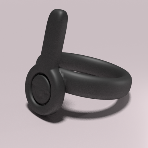 Unown ring "!" 3D model