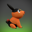 Tepig-3dusky-render-3.png Tepig Pokemon Legends ZA