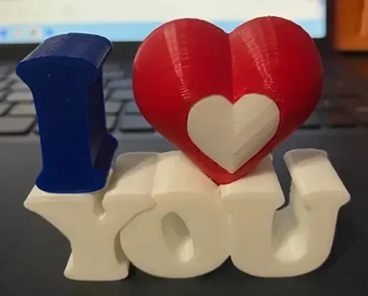 Valentines I Love you - in a box