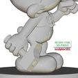 Handy-Smurf-pose-1-12.jpg The Smurfs 3D Model - Handy Smurf fan art printable model