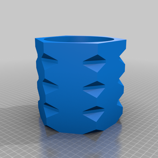 Hexagonal_Planter_160x120_Ver2.png Fichier STL gratuit Vase à fleurs hexagonal・Design à télécharger et à imprimer en 3D, JackHydrazine