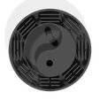 Yin-Yang-Circle1.png 阴阳八卦令牌-徽章-匙扣-耳钉-挂件-项链-磁铁