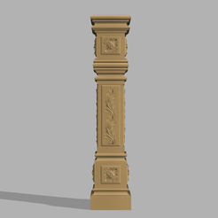 furniture-leg-table-chair-1.png STL file furniture leg - baluster stl cnc lathe 3d printer・3D printer model to download
