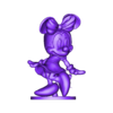 2% Decim OBJ.obj Minnie Mouse  for 3d Print STL