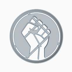sdfgdhd.png Free STL file black lives matter / COOKIE CUTTER・3D printing idea to download, SinTiempoLibre