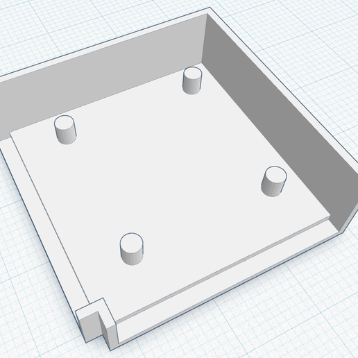 Window fly screen corner cover 3D model
