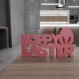 untitled.jpg 3D Hoppy Easter Text Decor With 3D Stl Files,Home Decor, 3D Print, Easter Decor, Easter Egg, Easter Gift, Easter Rabbit