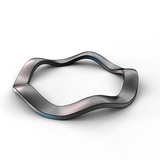 STL file Wave washer・3D printable model to download・Cults