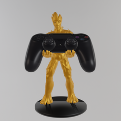 0000.png Archivo STL Groot・Plan para descargar y imprimir en 3D