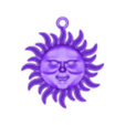 hollow_of_sun r.stl sun pendant 3d model