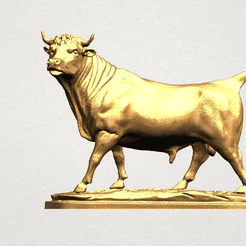 Bull (ii) A01.png Fichier 3D gratuit Taureau 02・Design imprimable en 3D à télécharger