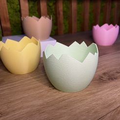 eggshell.jpg Easter flowerpot / Easter bowl -  Broken eggshell