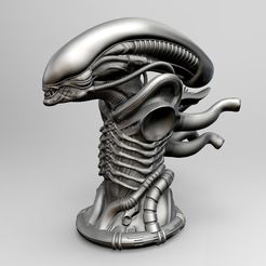 original-alien-xenomorph-bust-3d-model-stl (1).jpg Original Alien Xenomorph Bust