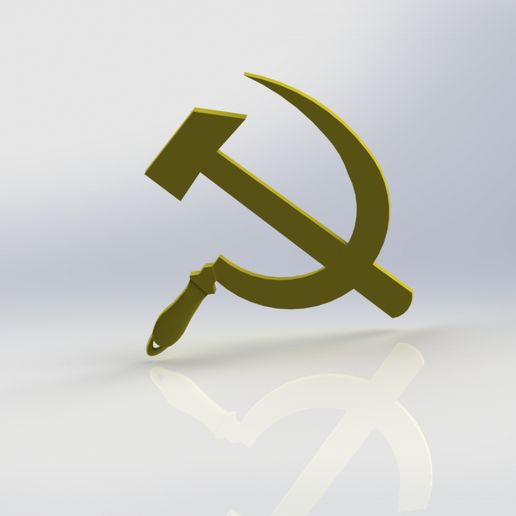 communist symbol 3D model