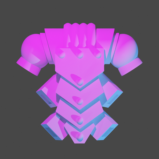 Armoured Satchel - 3D model önizlemesi