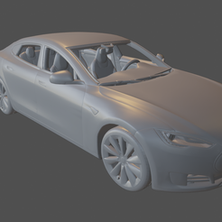 Adwretryt.png STL-Datei TESLA MODEL S・3D-druckbares Modell zum Herunterladen