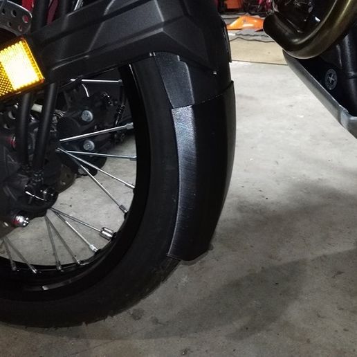CRF1000L Africa Twin Front Fender Extender 3D model