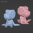 agumon_models.png Agumon Chibi Cute 2 modelos Digimon Adventure